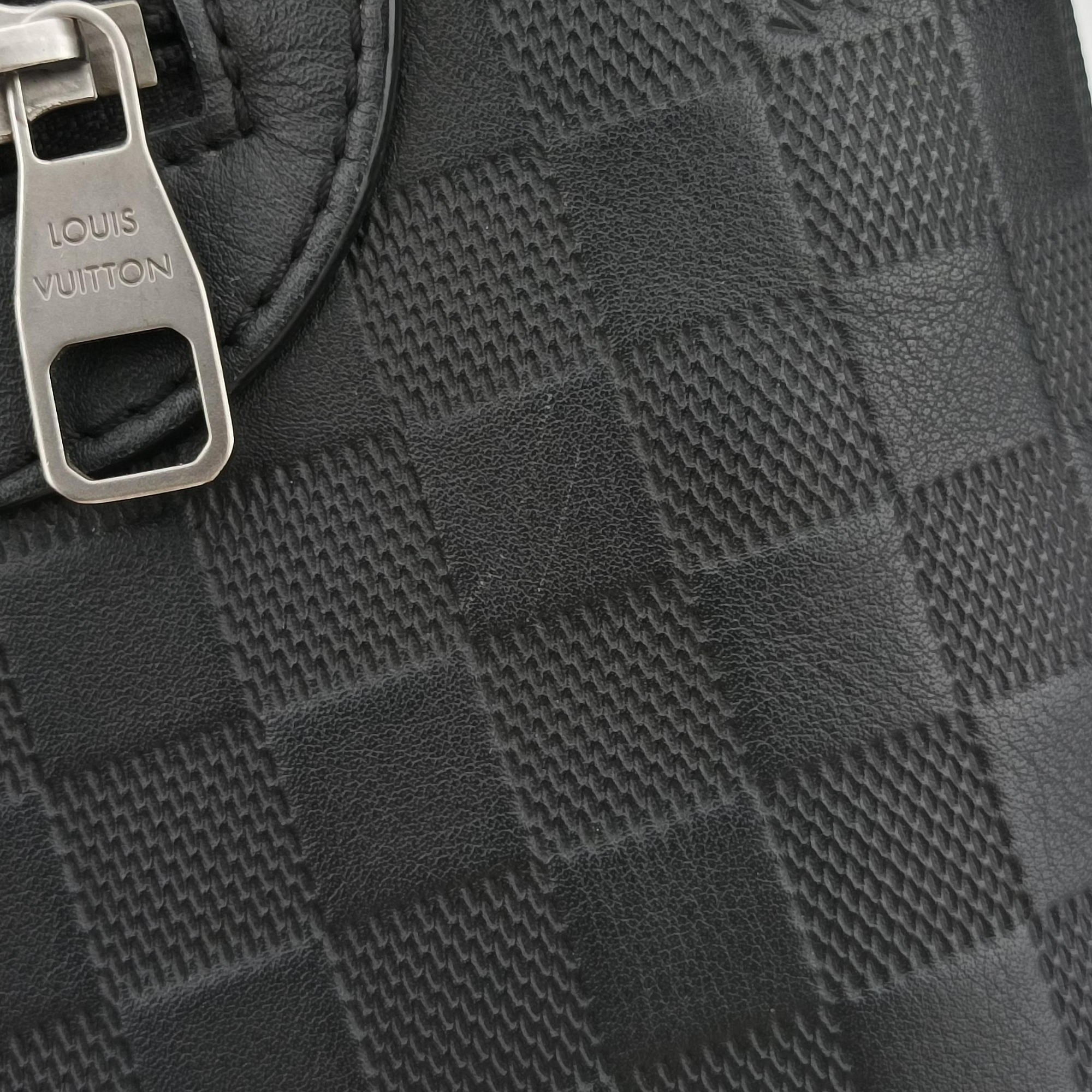 Secondhand Louis Vuitton Porte-Documents Jour NM Noir Damier Graphite N48260 handbag | stylenewstar
