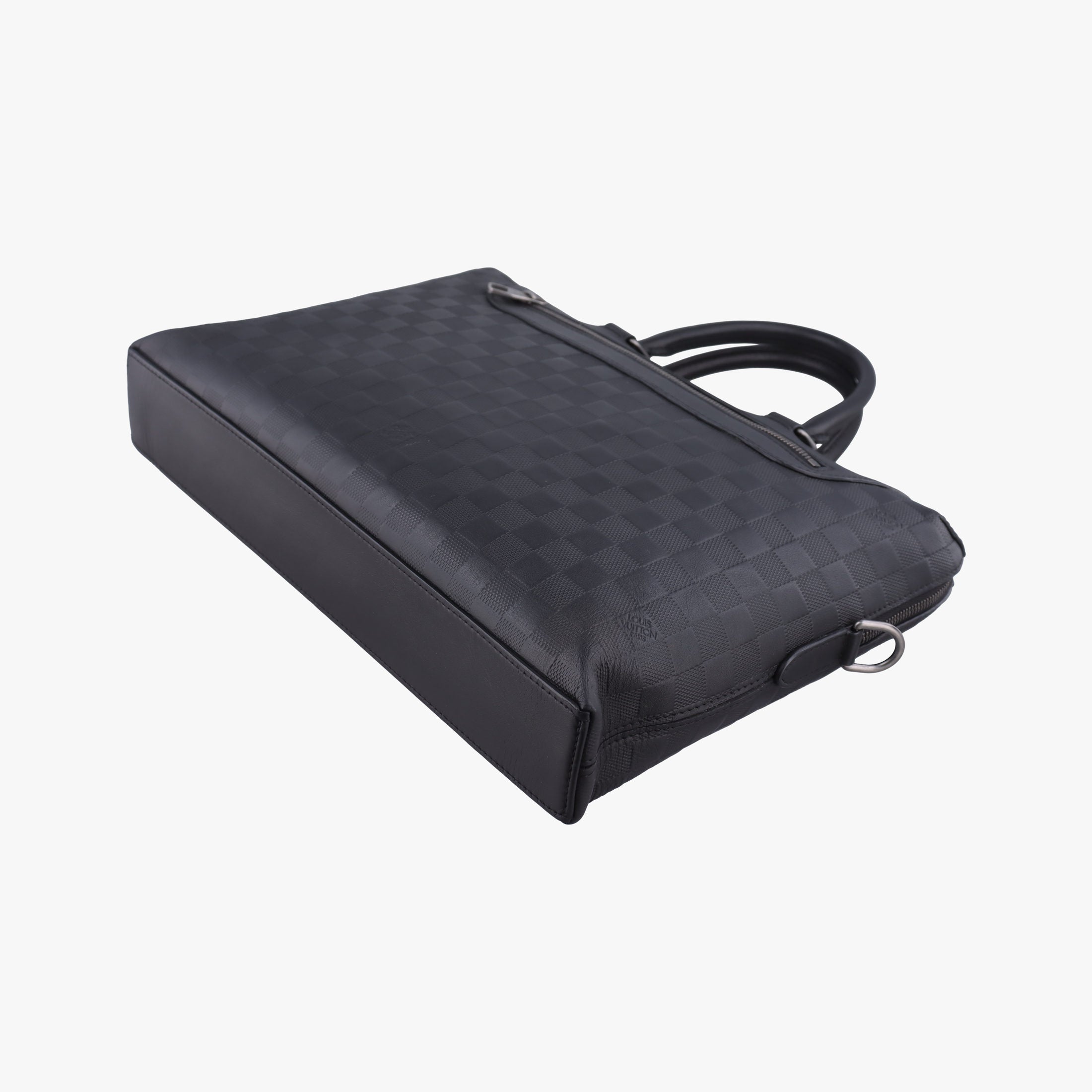 Secondhand Louis Vuitton Porte-Documents Jour NM Noir Damier Graphite N48260 handbag | stylenewstar