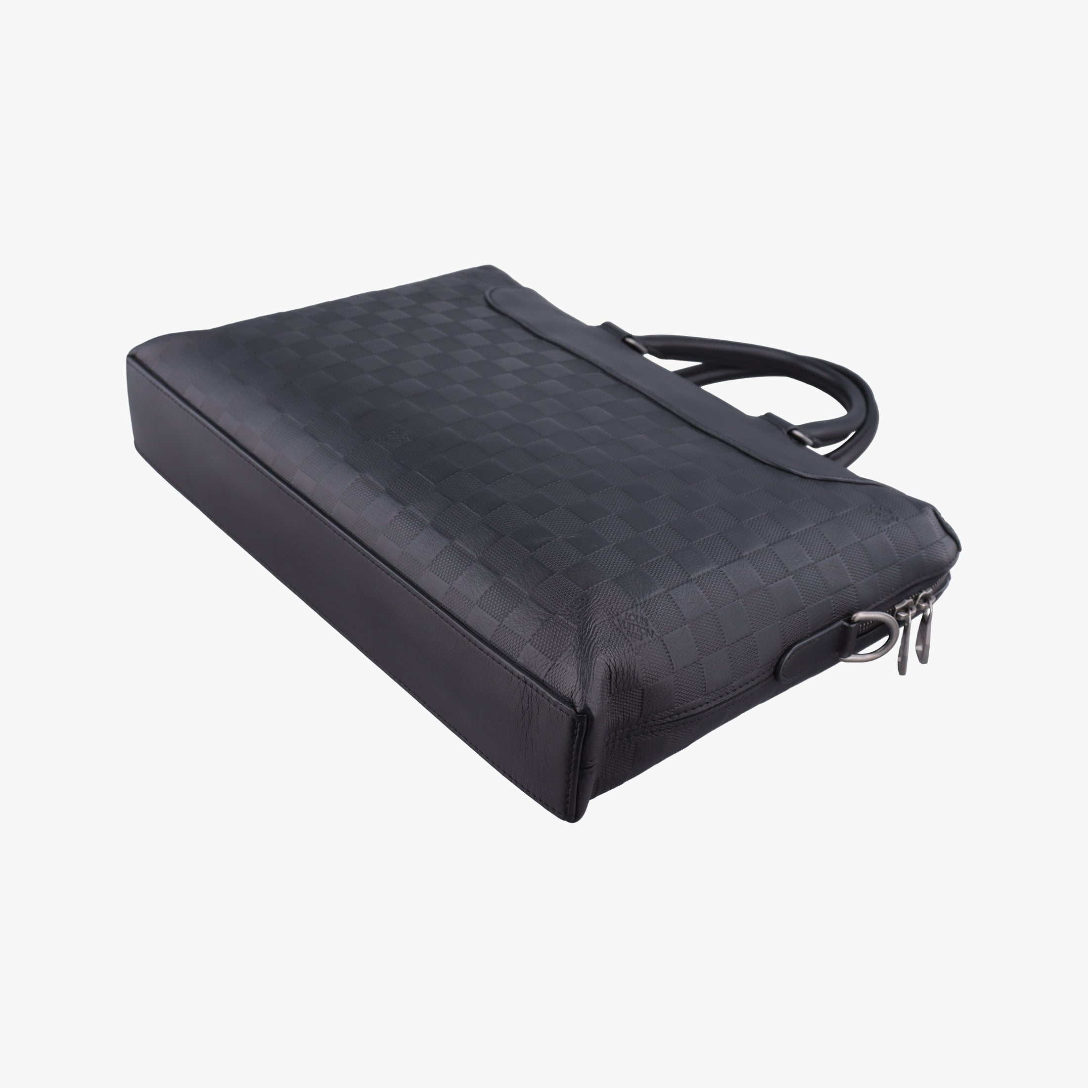 Secondhand Louis Vuitton Porte-Documents Jour NM Noir Damier Graphite N48260 handbag | stylenewstar