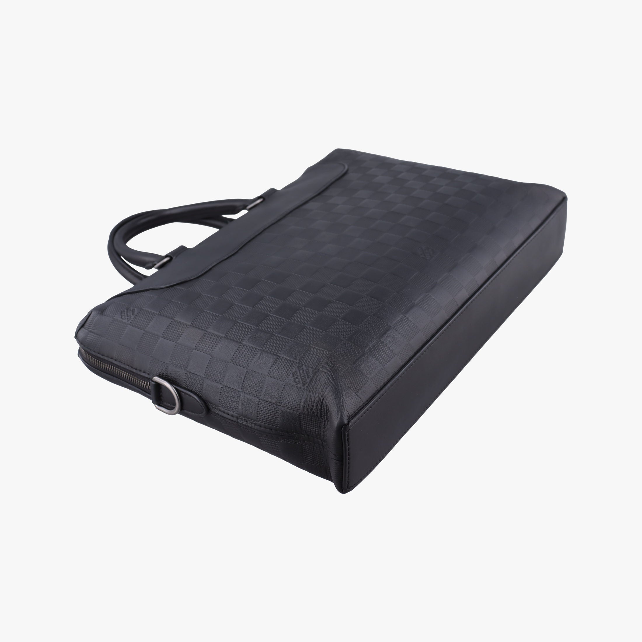 Secondhand Louis Vuitton Porte-Documents Jour NM Noir Damier Graphite N48260 handbag | stylenewstar