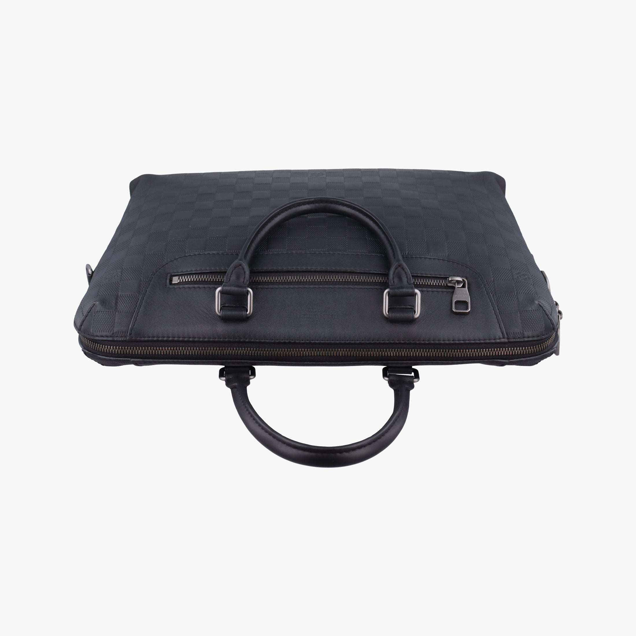 Secondhand Louis Vuitton Porte-Documents Jour NM Noir Damier Graphite N48260 handbag | stylenewstar