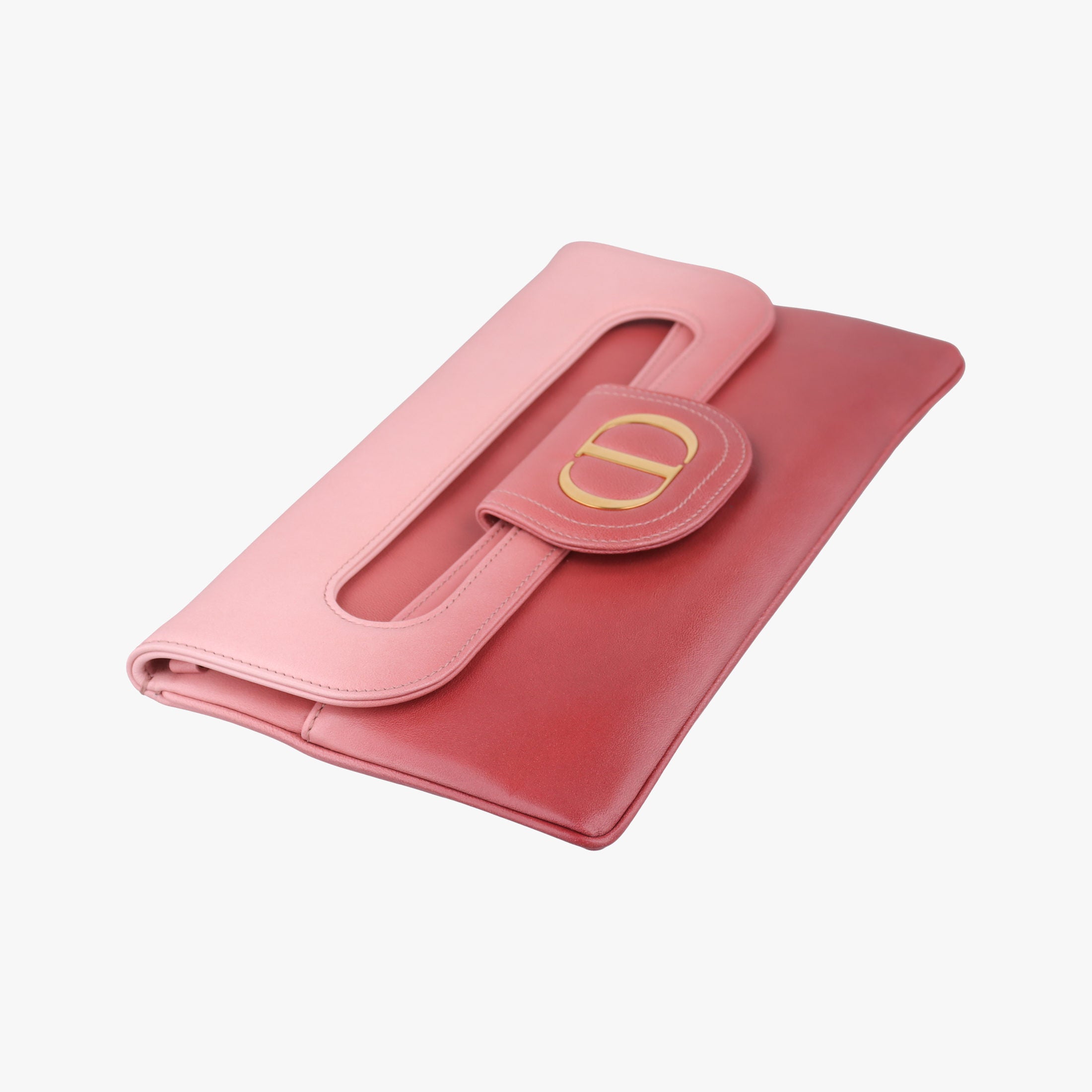Secondhand Christian Dior Diordouble Pink Leather  shoulderbag | stylenewstar