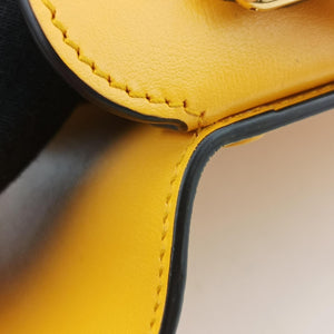 Vintage Gucci Horsebit 1955 Yellow Leather 625615 shoulderbag | stylenewstar