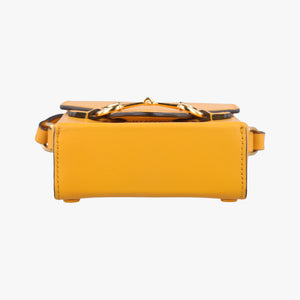 Vintage Gucci Horsebit 1955 Yellow Leather 625615 shoulderbag | stylenewstar