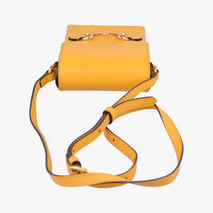 Vintage Gucci Horsebit 1955 Yellow Leather 625615 shoulderbag | stylenewstar
