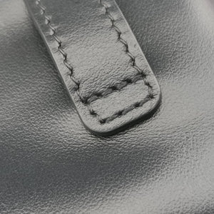 Secondhand Miu Miu logo Black leather  bum bag/waist bag | stylenewstar
