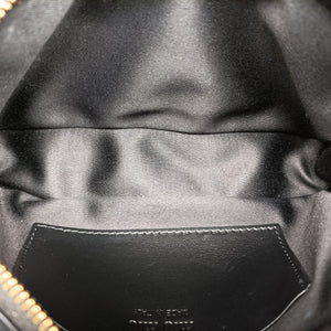 Secondhand Miu Miu logo Black leather  bum bag/waist bag | stylenewstar