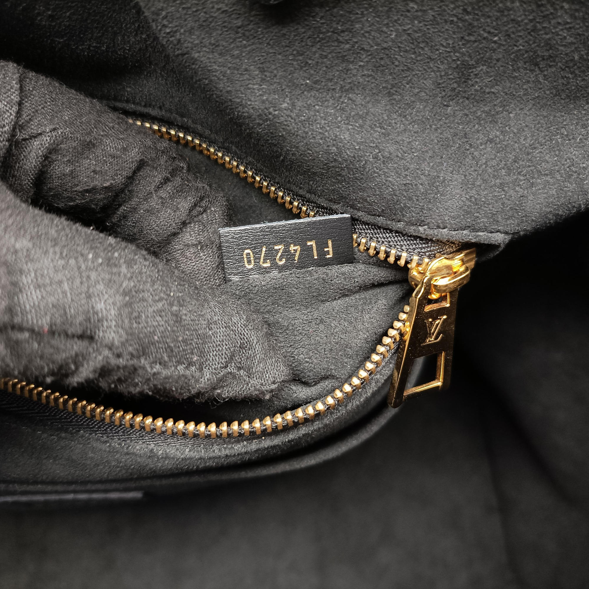 Vintage Louis Vuitton SINCE1854 On the Go GM Black×White jacquard canvas x leather M57207 shoulderbag | stylenewstar