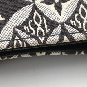 Vintage Louis Vuitton SINCE1854 On the Go GM Black×White jacquard canvas x leather M57207 shoulderbag | stylenewstar