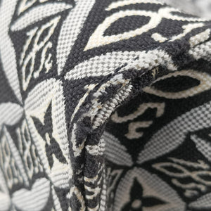 Vintage Louis Vuitton SINCE1854 On the Go GM Black×White jacquard canvas x leather M57207 shoulderbag | stylenewstar