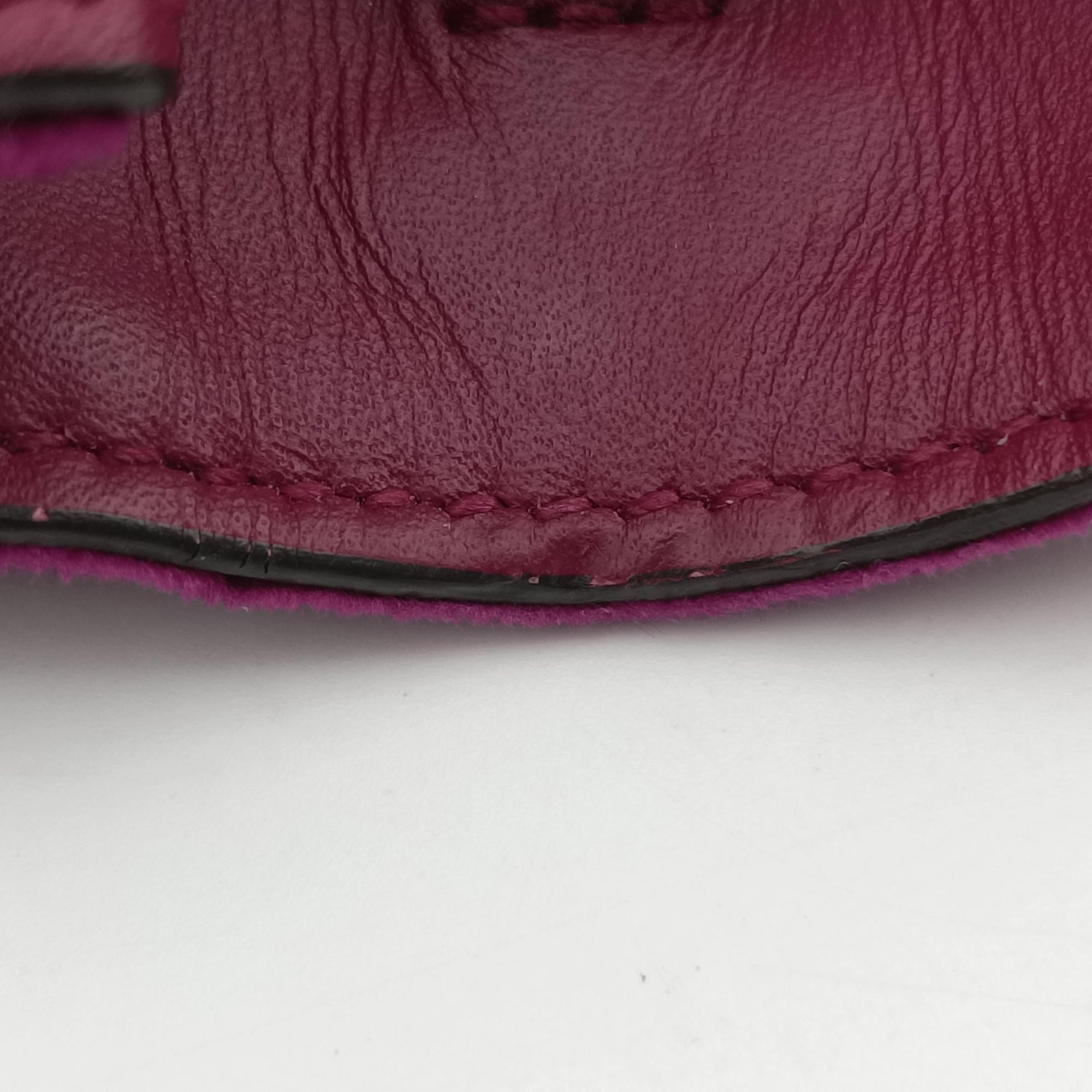 Pre-owned Gucci Dionysus Purple velour×Leather 476432 shoulderbag | stylenewstar