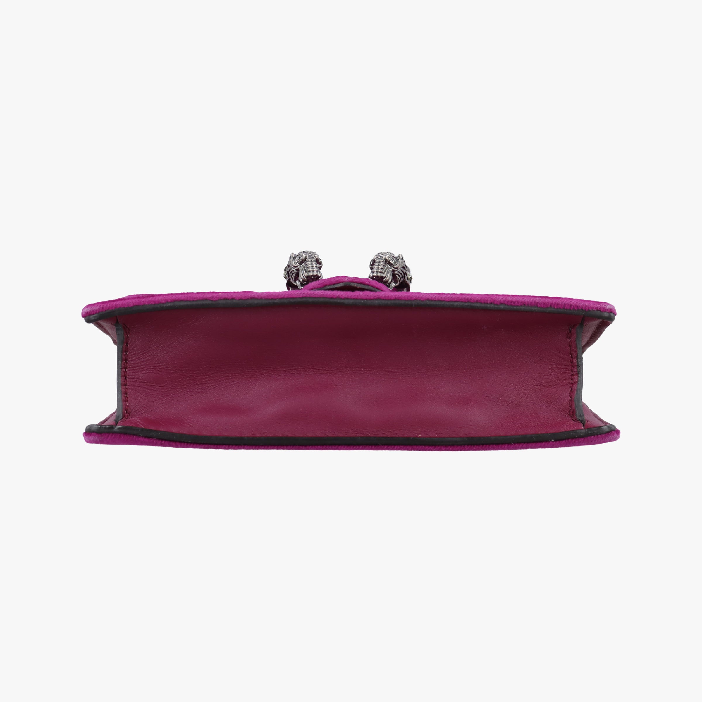 Pre-owned Gucci Dionysus Purple velour×Leather 476432 shoulderbag | stylenewstar