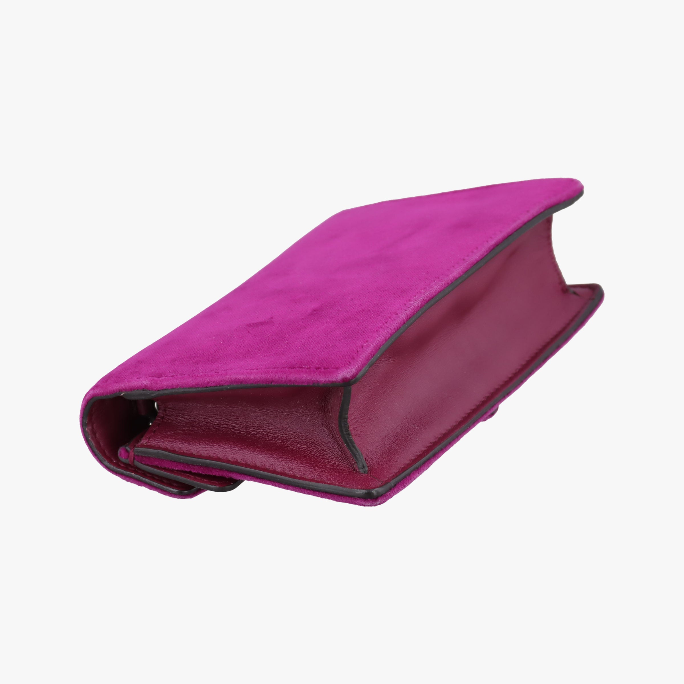 Pre-owned Gucci Dionysus Purple velour×Leather 476432 shoulderbag | stylenewstar