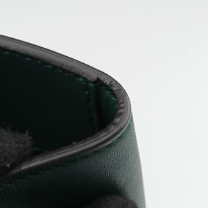 Pre-owned Ferragamo Studio Green Calfskin  shoulderbag | stylenewstar