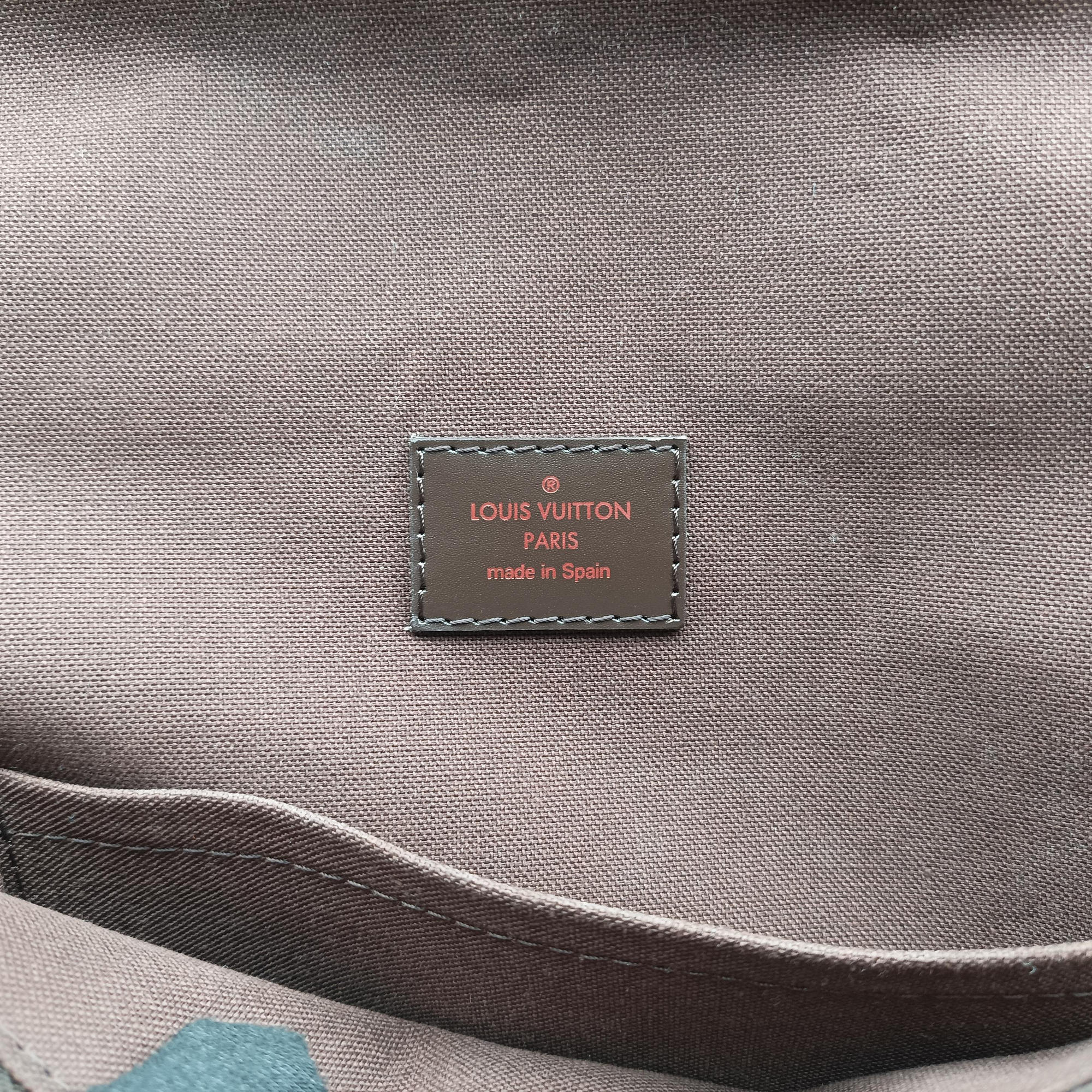 Pre-owned Louis Vuitton BROOKLYN GM EBENE Damier Canvas N51212 shoulderbag | stylenewstar
