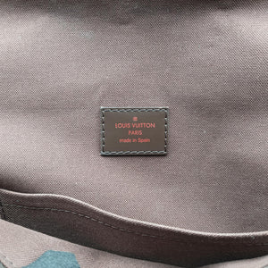 Pre-owned Louis Vuitton BROOKLYN GM EBENE Damier Canvas N51212 shoulderbag | stylenewstar