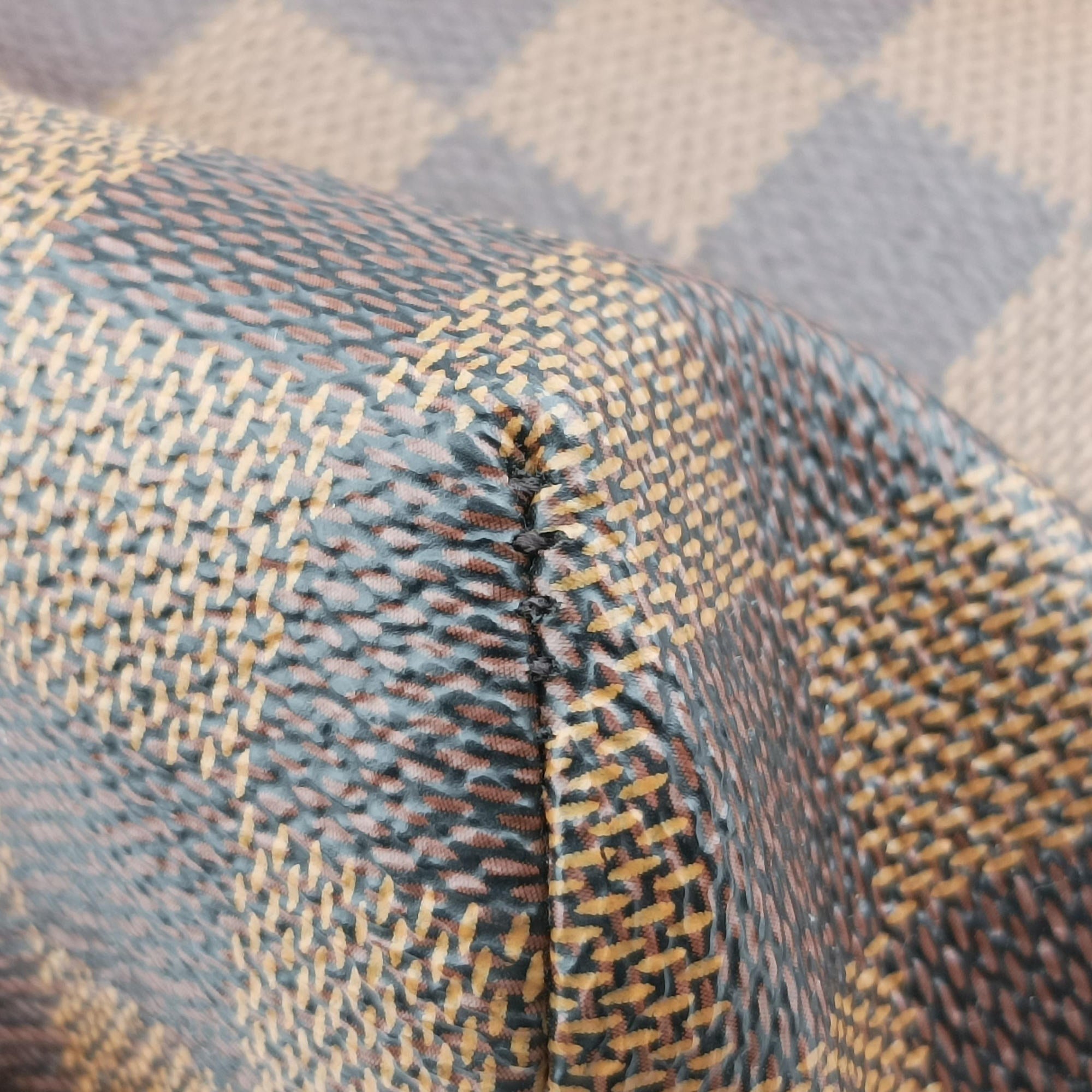 Pre-owned Louis Vuitton BROOKLYN GM EBENE Damier Canvas N51212 shoulderbag | stylenewstar