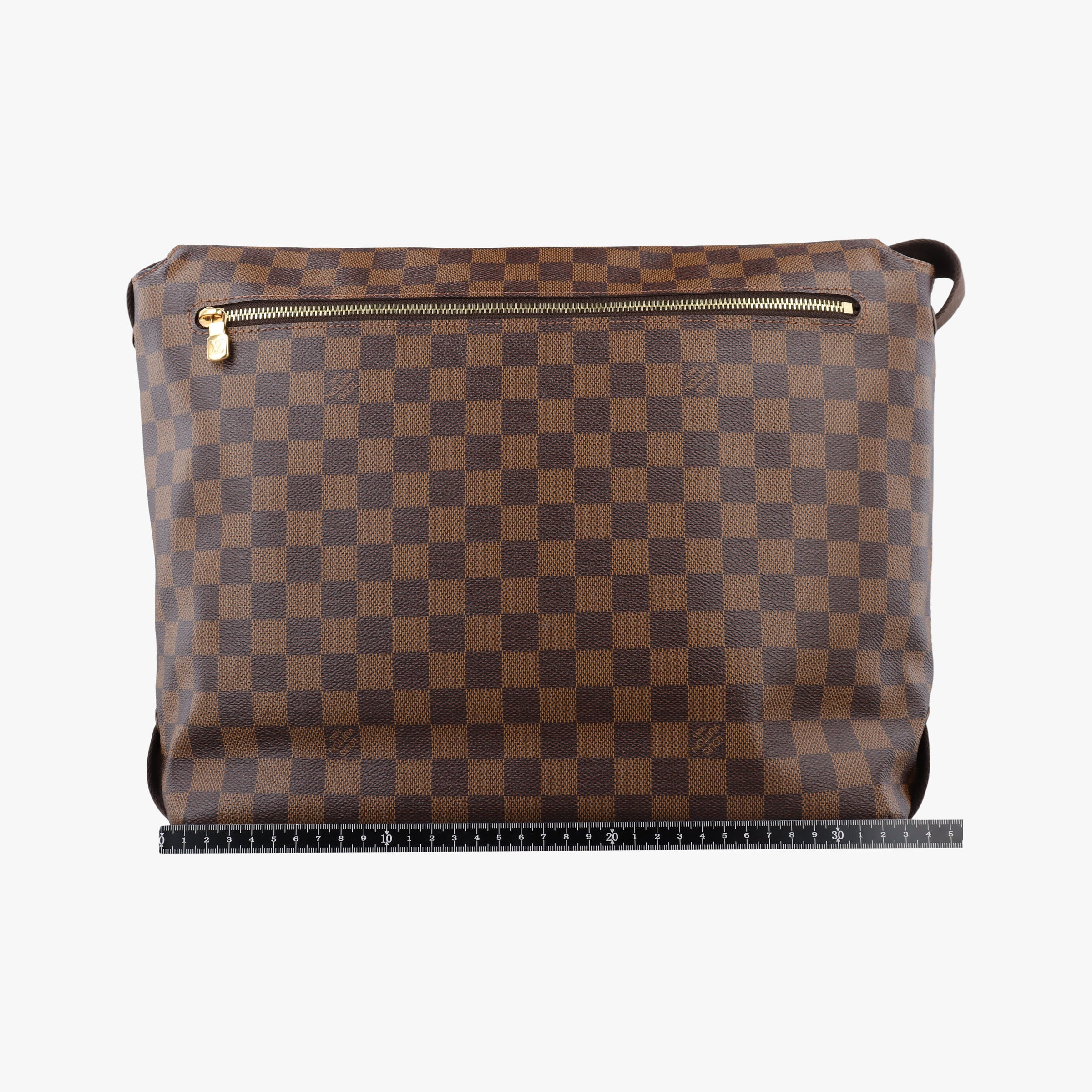 Pre-owned Louis Vuitton BROOKLYN GM EBENE Damier Canvas N51212 shoulderbag | stylenewstar