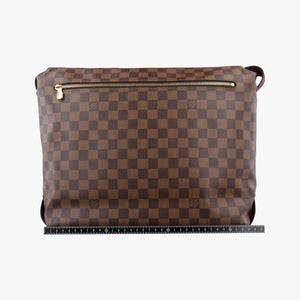 Pre-owned Louis Vuitton BROOKLYN GM EBENE Damier Canvas N51212 shoulderbag | stylenewstar