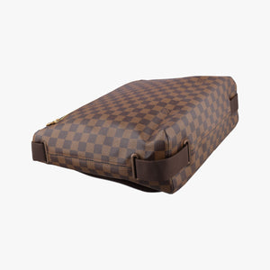 Pre-owned Louis Vuitton BROOKLYN GM EBENE Damier Canvas N51212 shoulderbag | stylenewstar