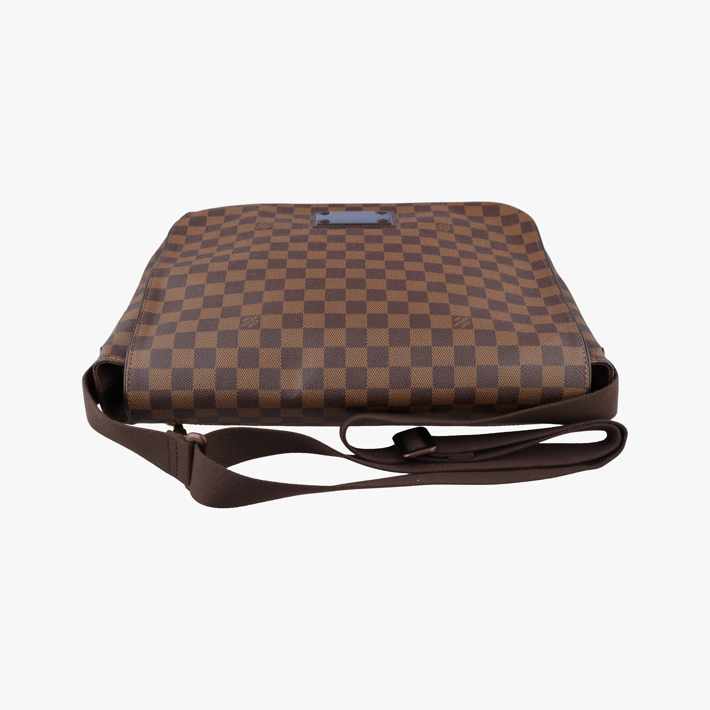 Pre-owned Louis Vuitton BROOKLYN GM EBENE Damier Canvas N51212 shoulderbag | stylenewstar
