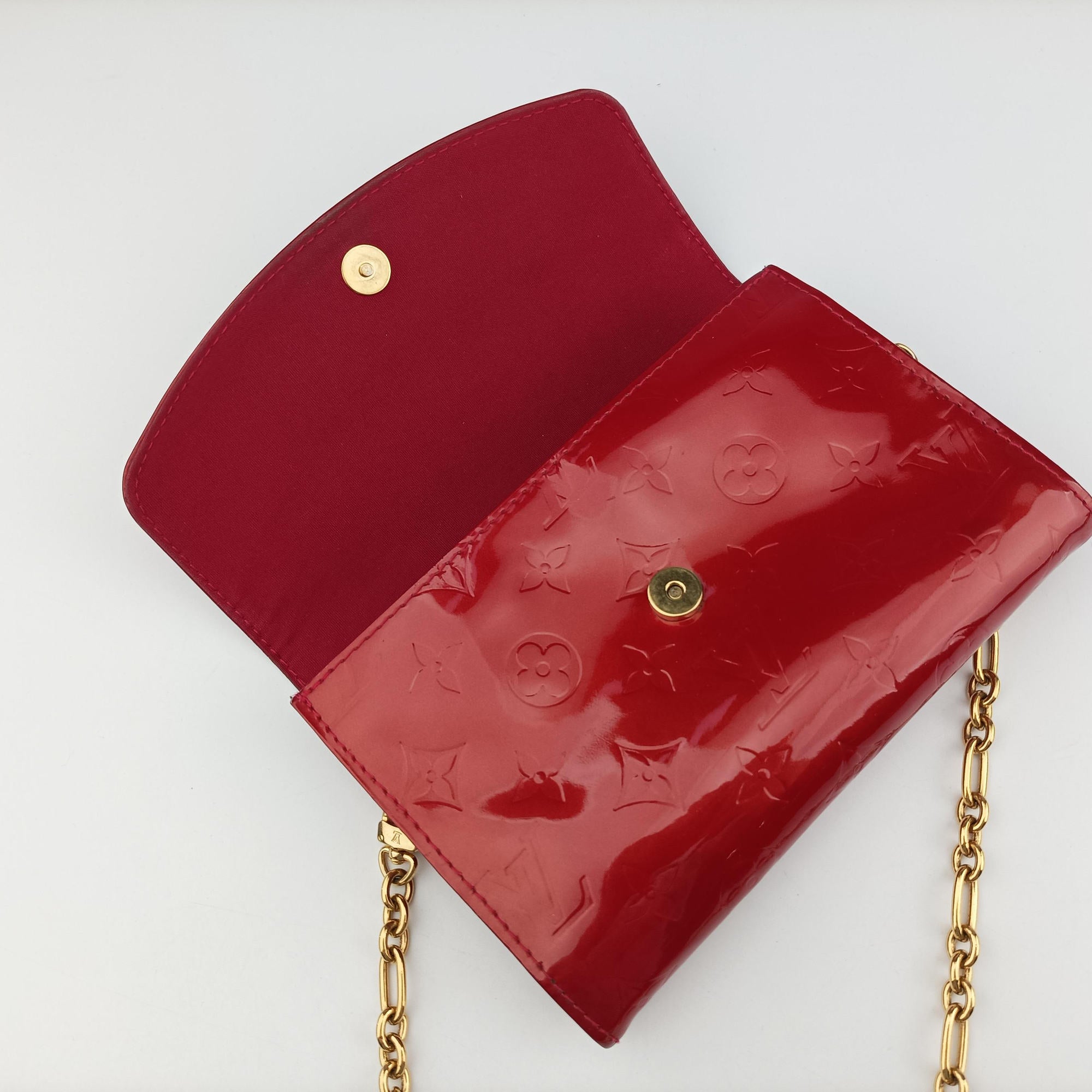 Vintage Louis Vuitton Belle Air Pomme d'Amour Vernis M93614 shoulderbag | stylenewstar