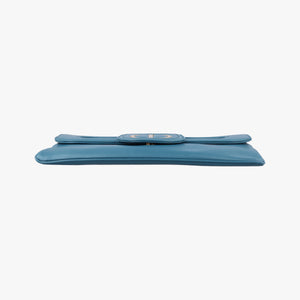 Pre-owned Christian Dior Diordouble Blue Leather  shoulderbag | stylenewstar