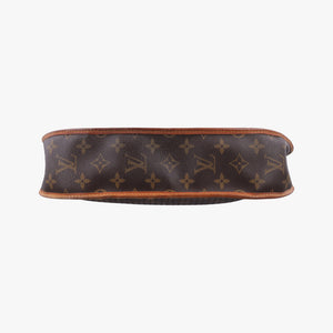Pre-owned Louis Vuitton Musette brown×Green Monogram Perforated M95173 shoulderbag | stylenewstar