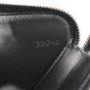 Vintage Prada Triangle Chain Pouch Black Leather  shoulderbag | stylenewstar