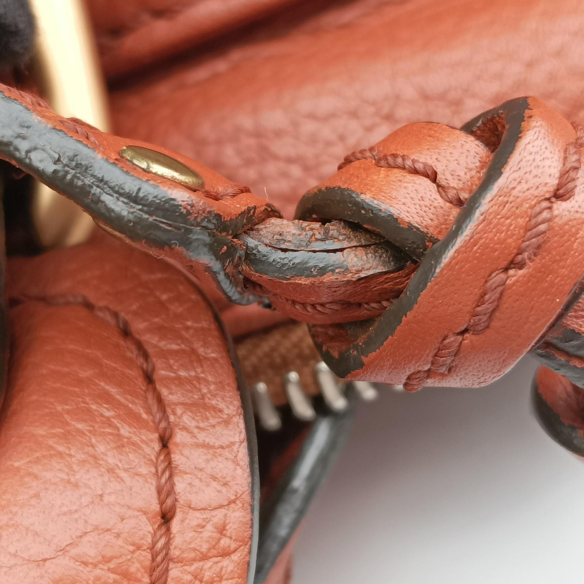 Vintage Chloe Paddington Brown Leather  handbag | stylenewstar