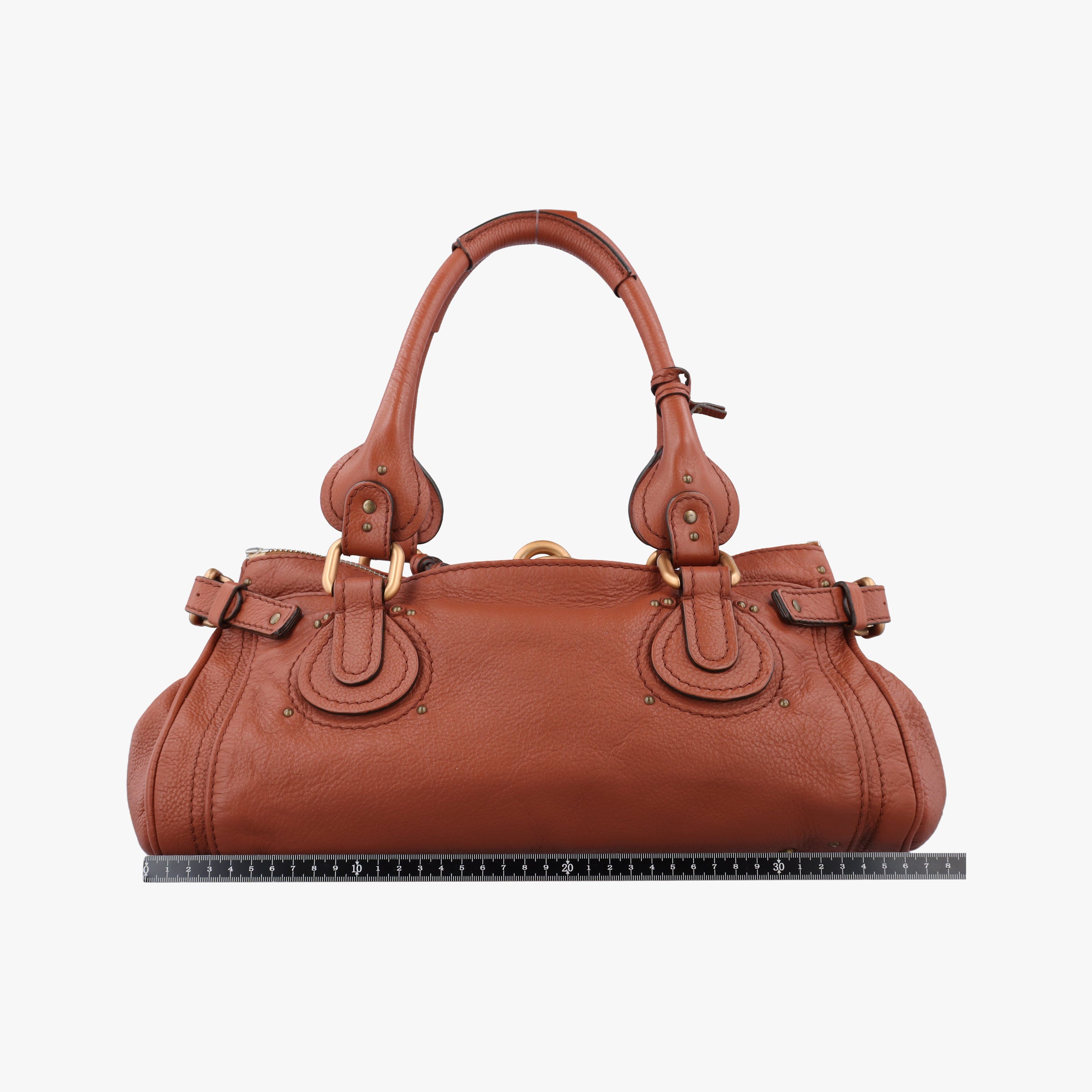 Vintage Chloe Paddington Brown Leather  handbag | stylenewstar
