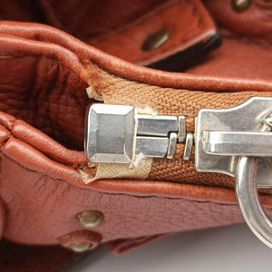 Vintage Chloe Paddington Brown Leather  handbag | stylenewstar