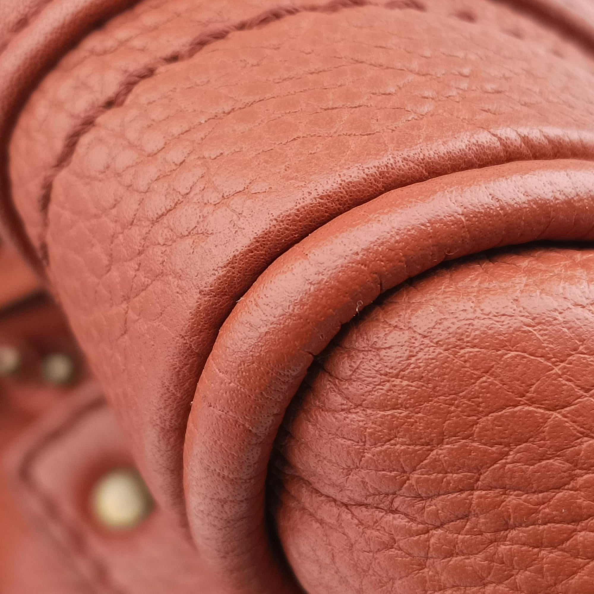 Vintage Chloe Paddington Brown Leather  handbag | stylenewstar