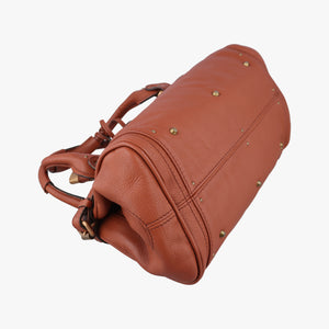 Vintage Chloe Paddington Brown Leather  handbag | stylenewstar