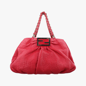 Secondhand Fendi Mia Red Leather 8BR616 shoulderbag | stylenewstar