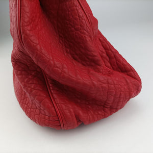 Secondhand Fendi Mia Red Leather 8BR616 shoulderbag | stylenewstar