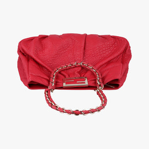 Secondhand Fendi Mia Red Leather 8BR616 shoulderbag | stylenewstar