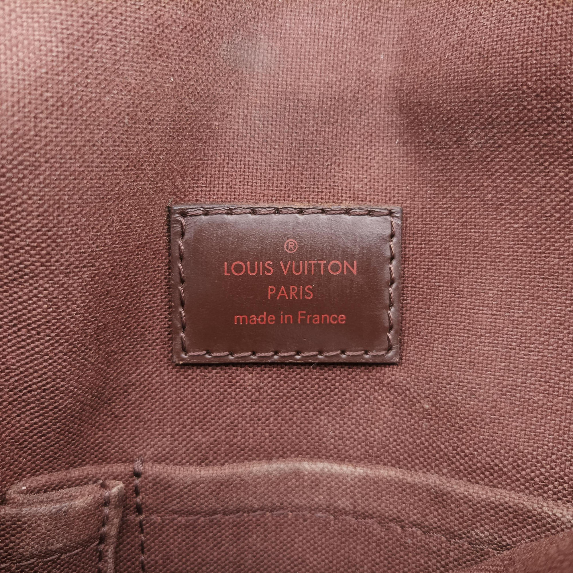 Secondhand Louis Vuitton BROOKLYN PM EBENE Damier Canvas N51210 shoulderbag | stylenewstar