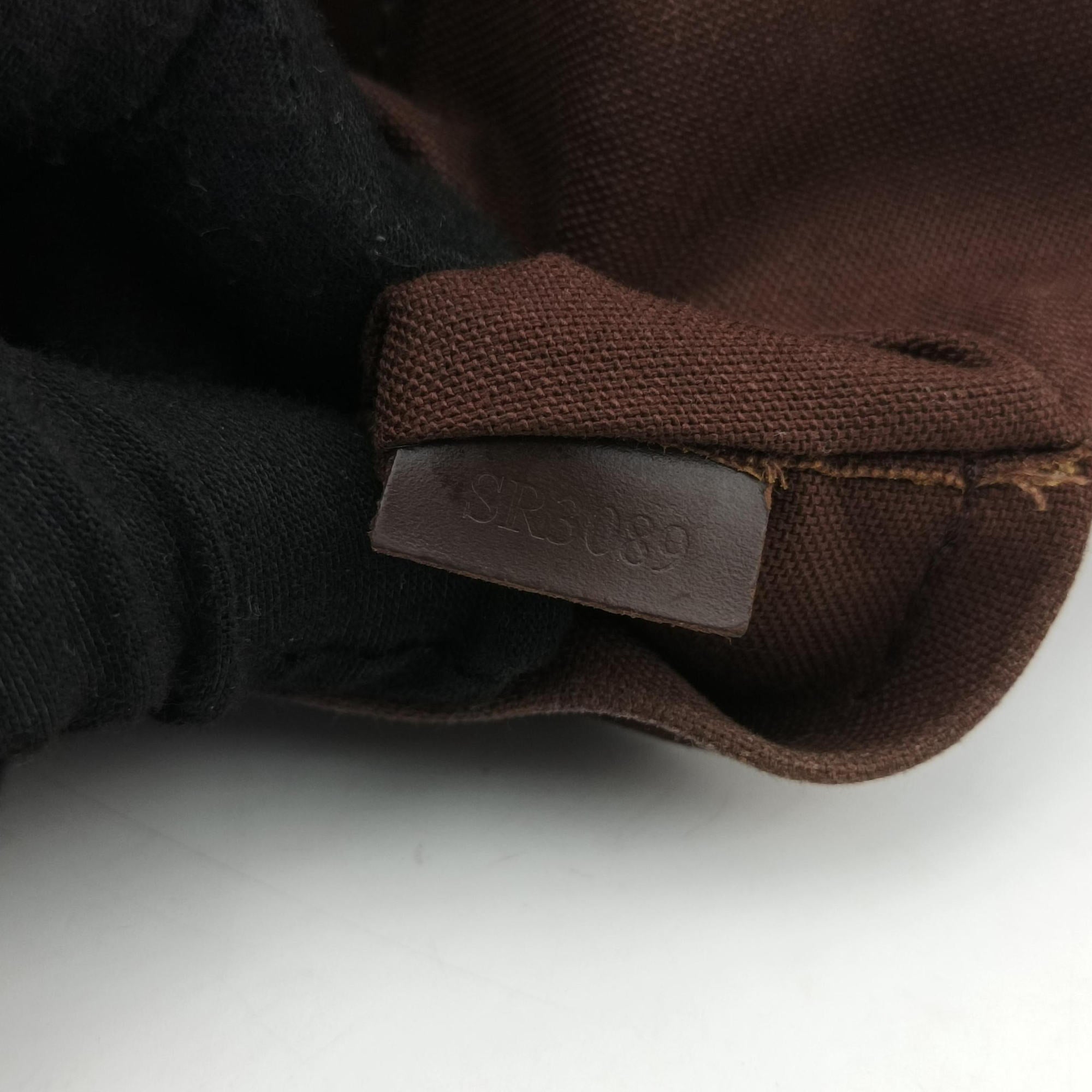 Secondhand Louis Vuitton BROOKLYN PM EBENE Damier Canvas N51210 shoulderbag | stylenewstar