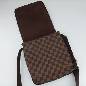 Secondhand Louis Vuitton BROOKLYN PM EBENE Damier Canvas N51210 shoulderbag | stylenewstar