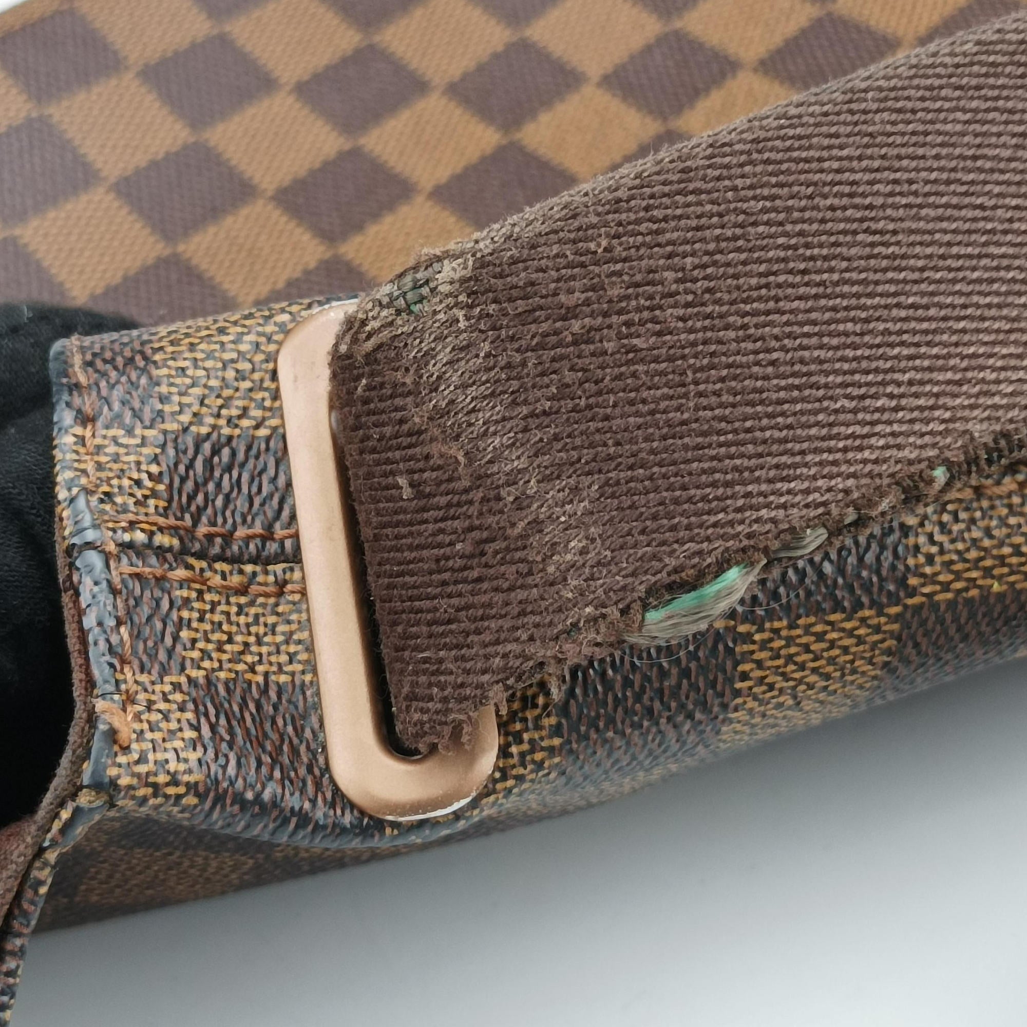 Secondhand Louis Vuitton BROOKLYN PM EBENE Damier Canvas N51210 shoulderbag | stylenewstar