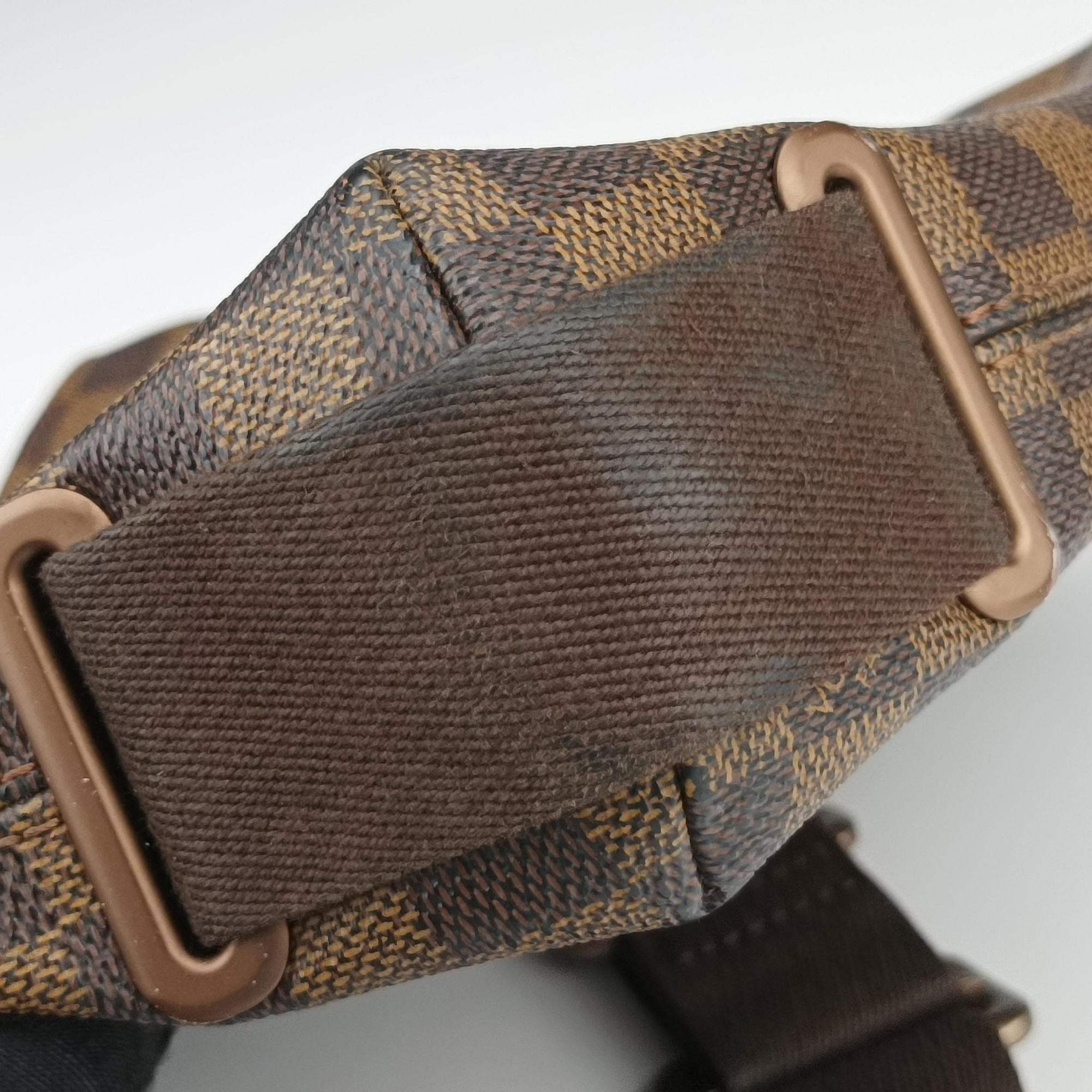 Secondhand Louis Vuitton BROOKLYN PM EBENE Damier Canvas N51210 shoulderbag | stylenewstar