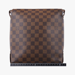 Secondhand Louis Vuitton BROOKLYN PM EBENE Damier Canvas N51210 shoulderbag | stylenewstar