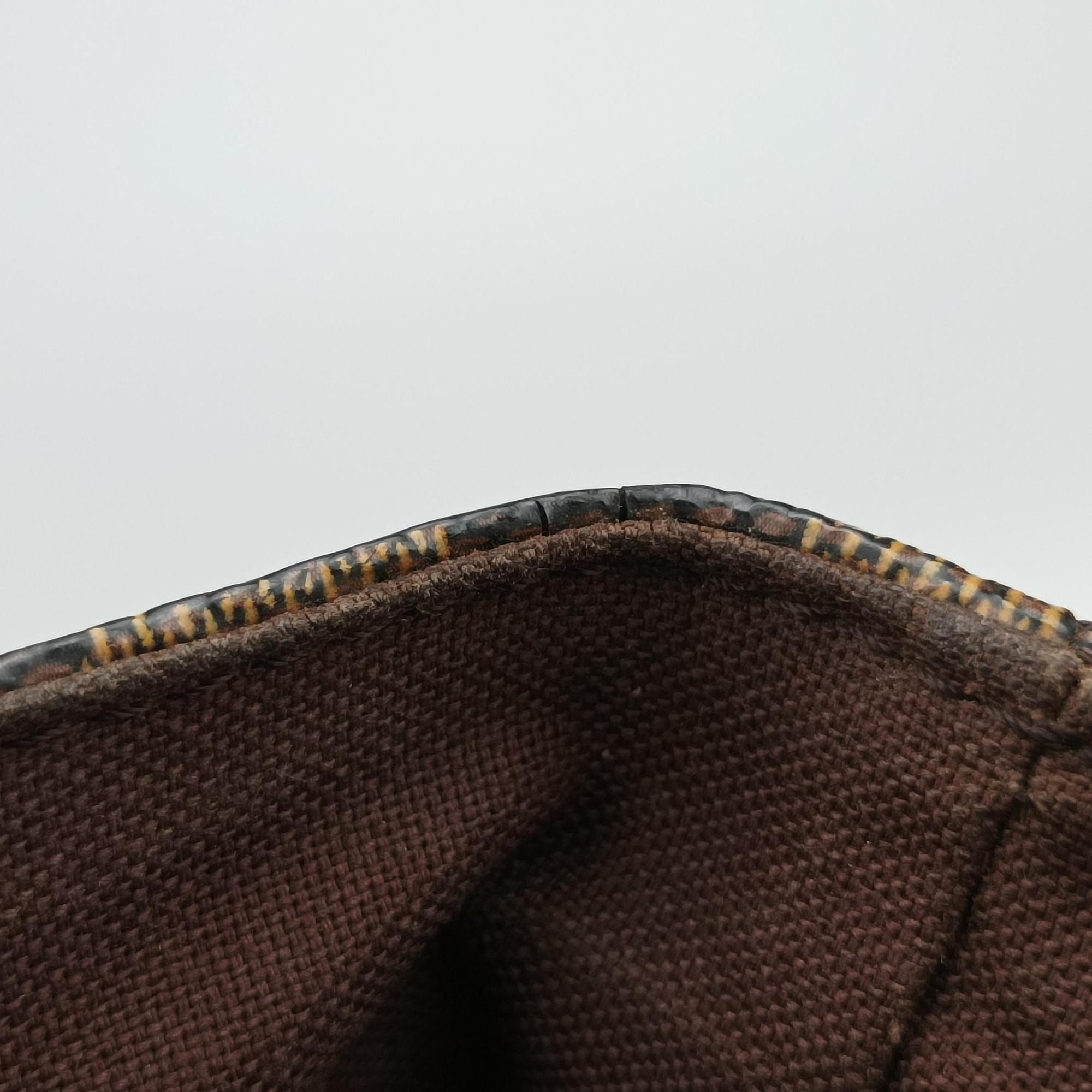 Secondhand Louis Vuitton BROOKLYN PM EBENE Damier Canvas N51210 shoulderbag | stylenewstar