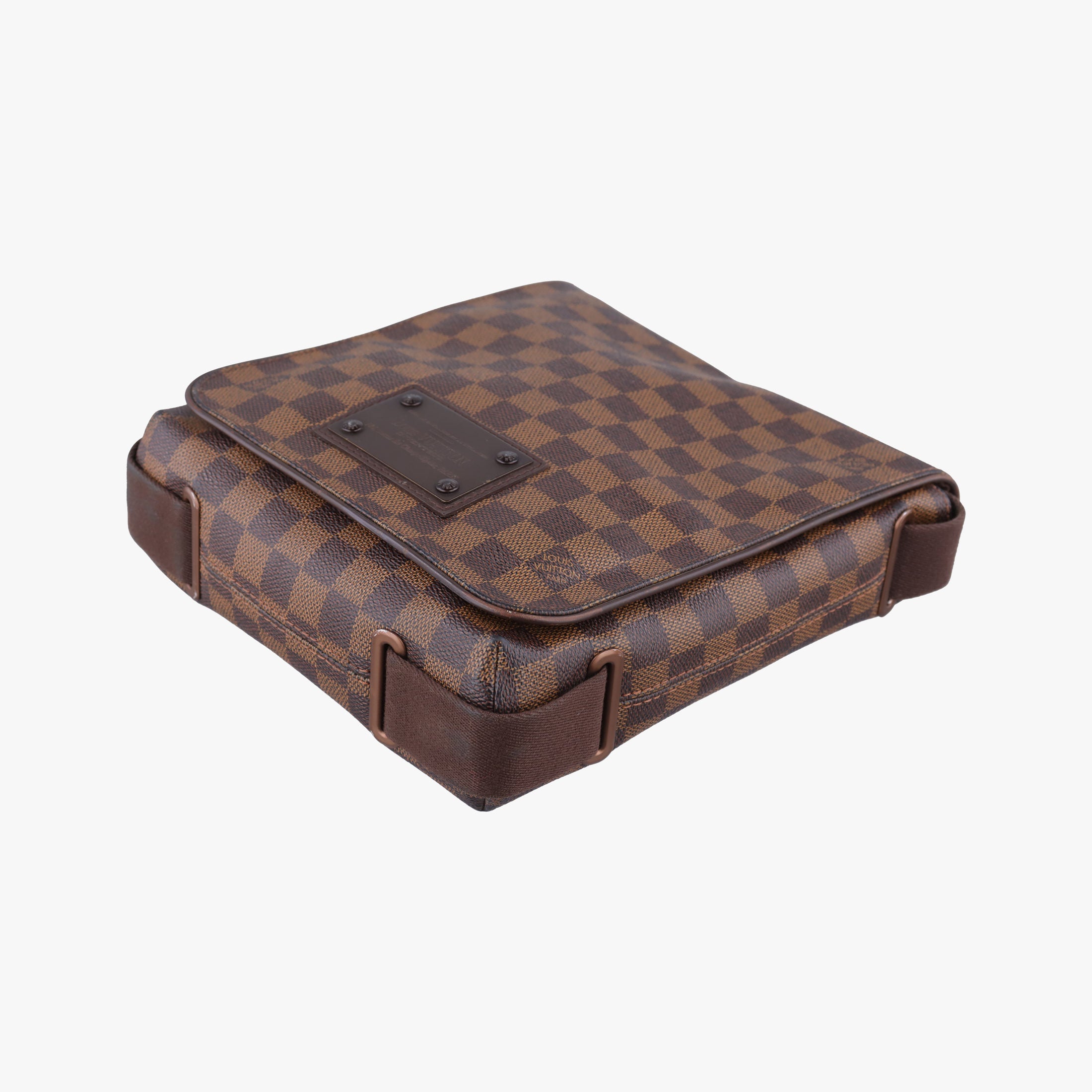Secondhand Louis Vuitton BROOKLYN PM EBENE Damier Canvas N51210 shoulderbag | stylenewstar
