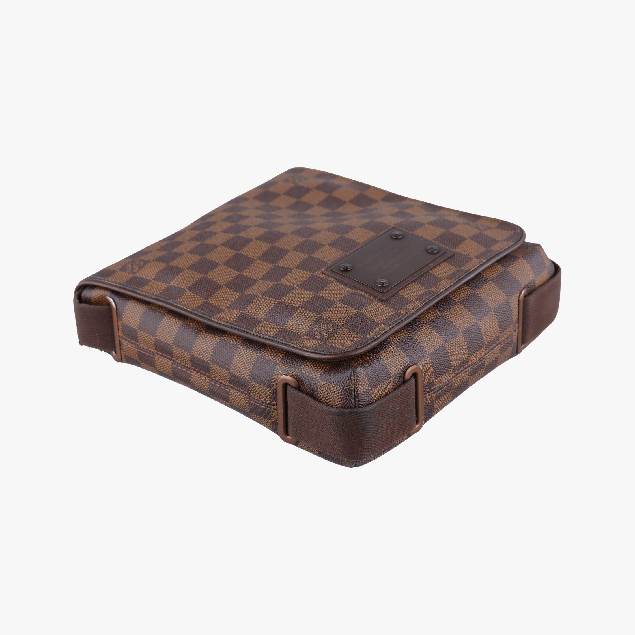 Secondhand Louis Vuitton BROOKLYN PM EBENE Damier Canvas N51210 shoulderbag | stylenewstar