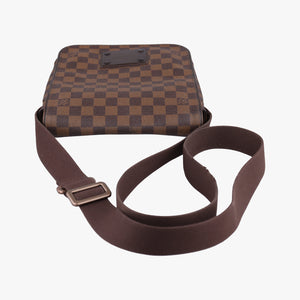 Secondhand Louis Vuitton BROOKLYN PM EBENE Damier Canvas N51210 shoulderbag | stylenewstar