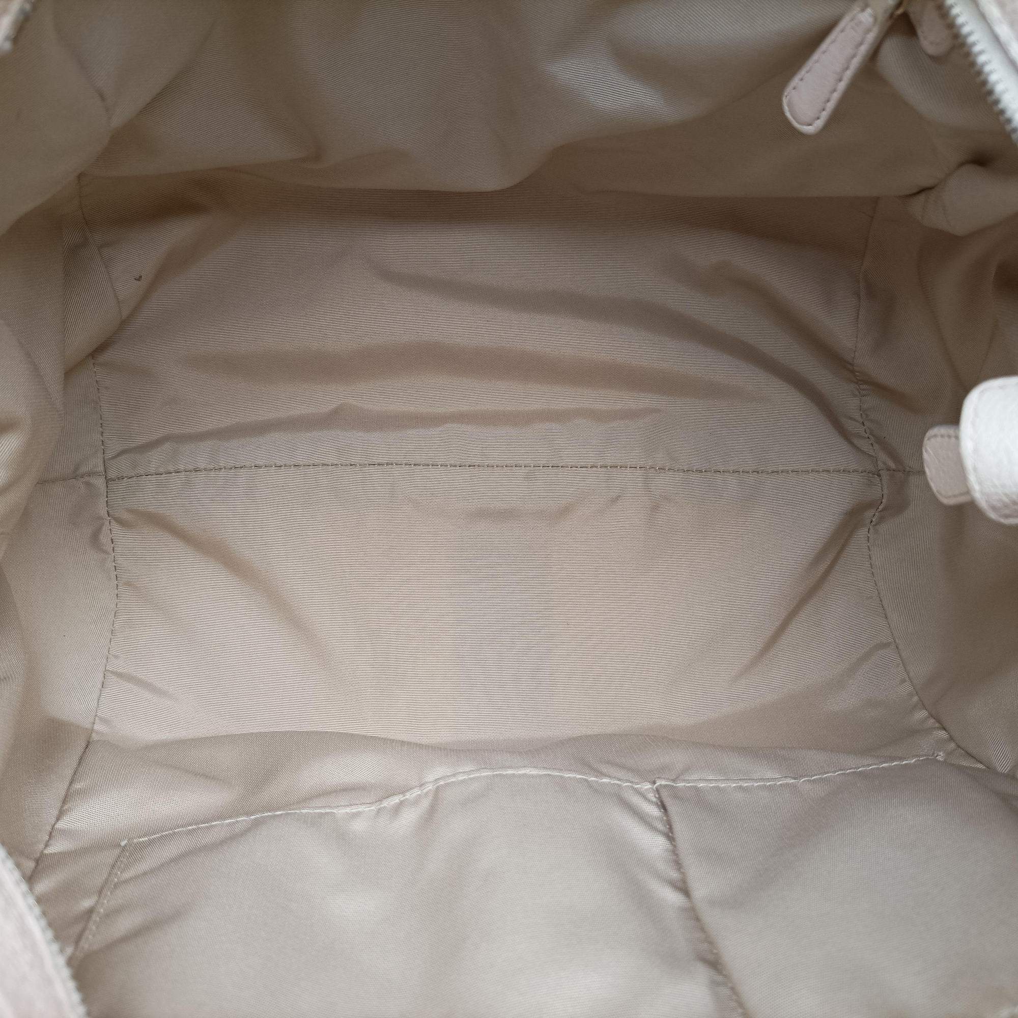 Pre-owned Christian Dior Cannage Bee Beige Leather  handbag | stylenewstar