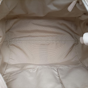 Pre-owned Christian Dior Cannage Bee Beige Leather  handbag | stylenewstar