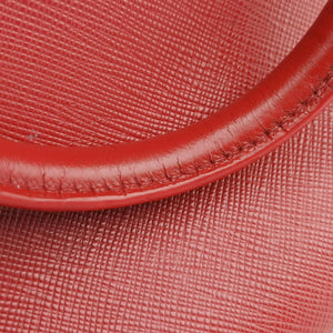 Pre-owned Prada Galleria Red SAFFIANO Leather BN1786 handbag | stylenewstar
